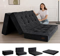 15 cm dicke faltbare Chenille-Matratze, wandelbares Schlafsofa fuer spontane Gaesteuebernachtungen